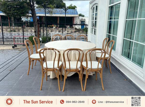 ร้านให้เช่าโต๊ะจีนเก้าอี้จัดงานแต่งงาน